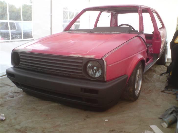 VW golf 2 d  SOLGT - skulle lige se den med lygterne på billede 7