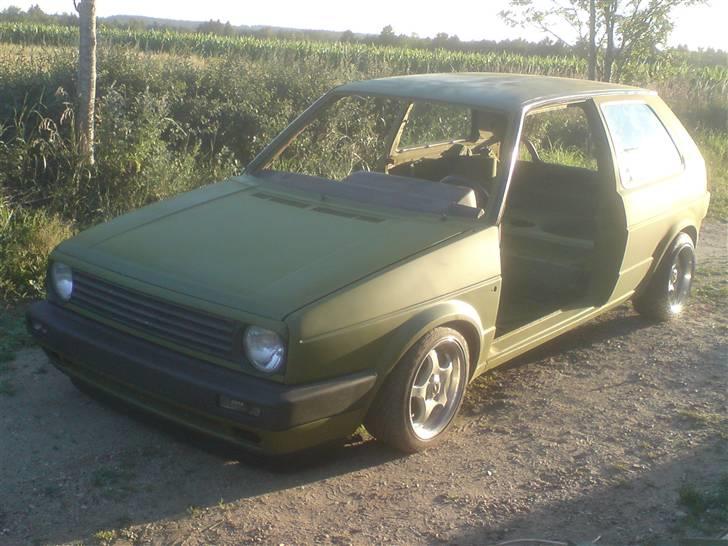 VW golf 2 d  SOLGT - er igang med at samle den.. billede 13
