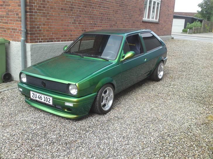 VW polo 86c coupe *solgt* - Med den nye kofanger, skal bare passes til... billede 1