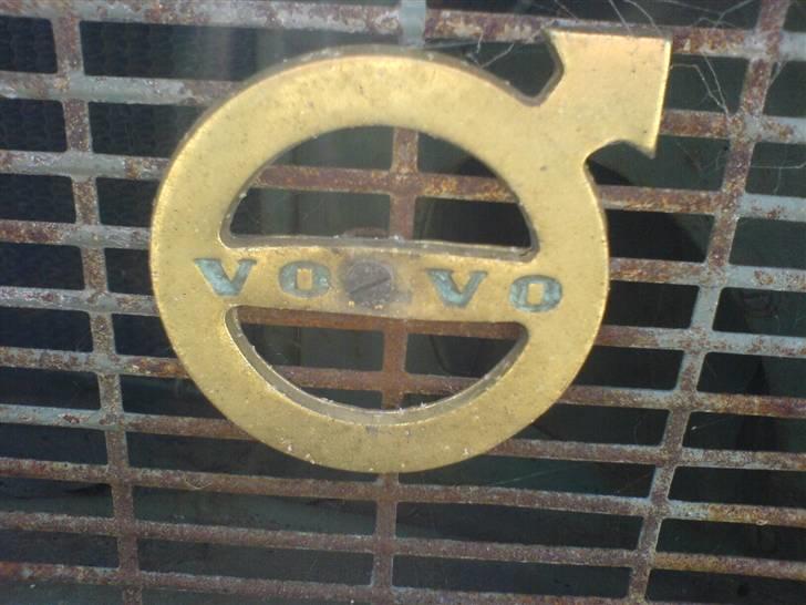 Volvo Pv 444  b16 - Original messing-skilt  billede 5