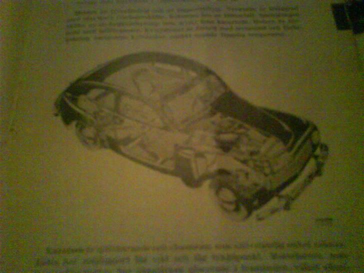 Volvo Pv 444  b16 - Lidt billeder fra instuksionsbogen billede 8