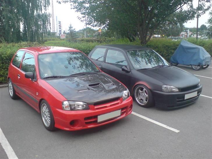 Toyota Starlet (Under opbygning) - Brors Glanza VS. Min Starlet billede 7