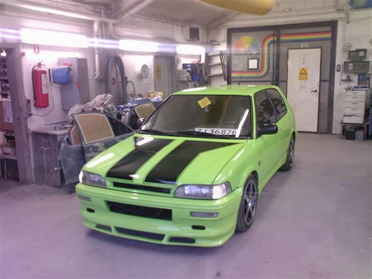 Toyota corolla Gsi  - ny malet striper. og ny samlet :-) billede 4