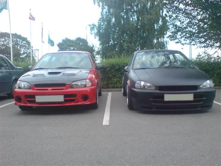 Toyota Starlet (Under opbygning) - Brors Glanza VS. Min Starlet billede 8