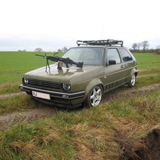 VW golf 2 td army 
