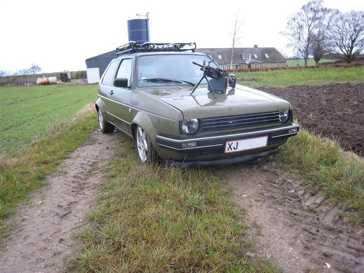 VW golf 2 td army  billede 1