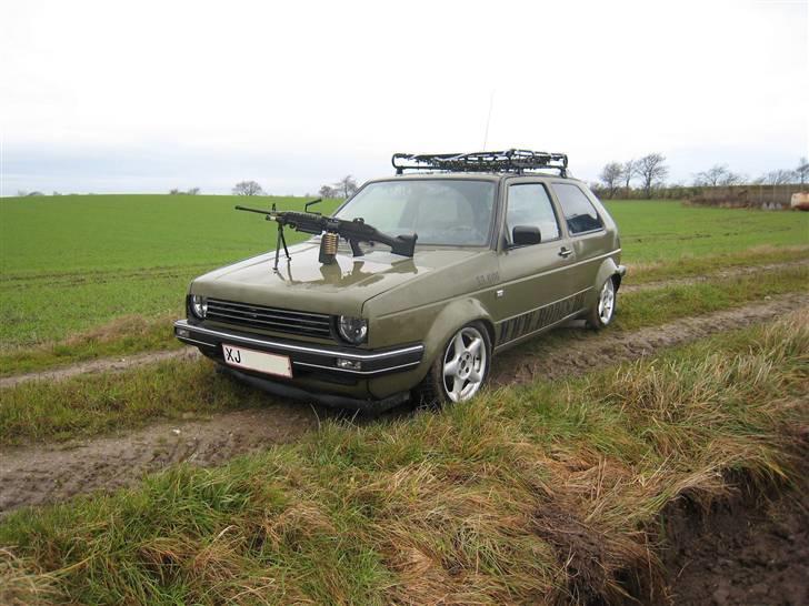 VW golf 2 td army  billede 3