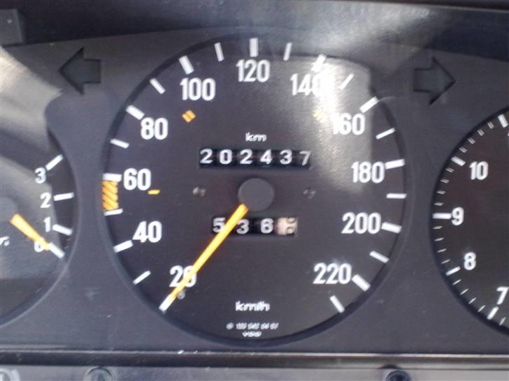 Mercedes Benz 280.te w123 - tjek hvad hun har kørt billede 10