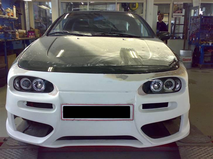 Nissan 100 nx - to nye lygter monteret efter lidt modificering billede 16