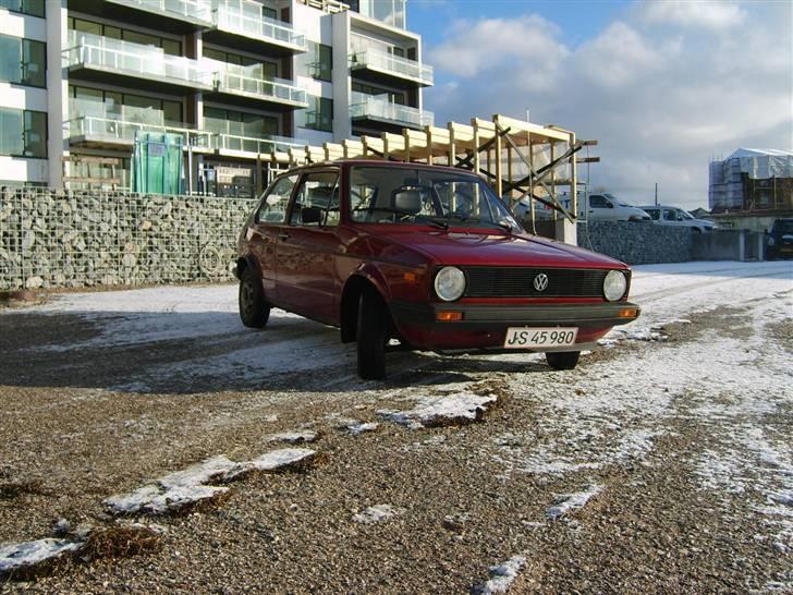 VW Golf 1 - Var en tur nede ved havnen i Nyk. F, flot hvis jeg selv skal sige det,, billede 1
