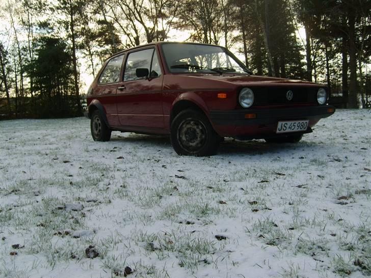 VW Golf 1 - lidt golf og sne igen billede 4
