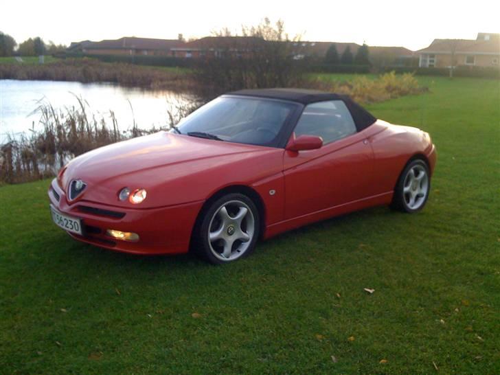 Alfa Romeo spider SOLGT billede 4