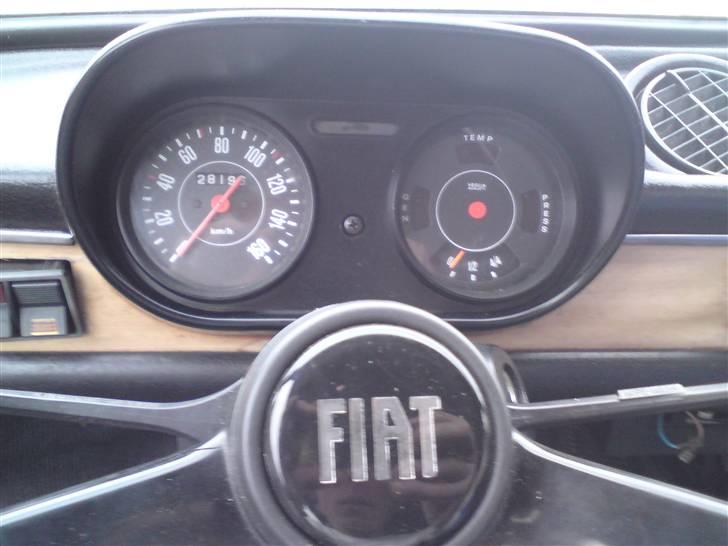 Fiat 127 mk1 - bemærk kilometerne billede 3