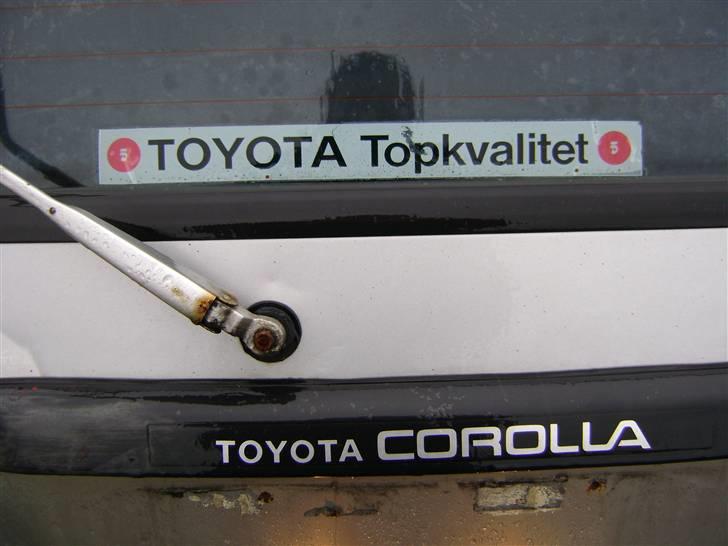 Toyota Corolla EE80 1.3 DX - Kvali ;) Hold da op, indfarvet viskerarm! Detalje :D billede 8