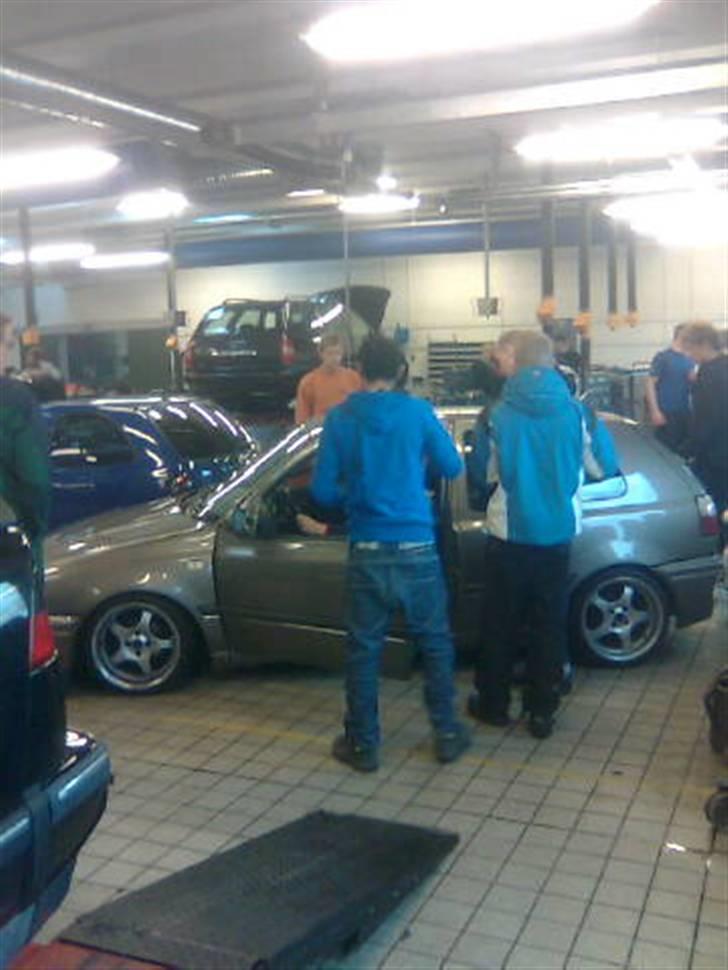 VW Golf III "Low"  *Nakket* - ja lidt opmærksomhed :) og der var flere i starten :D skolen var ikk så glad for det, alt arbejde stoppede :P billede 13