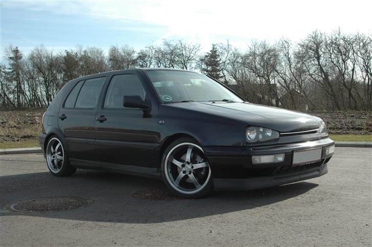 VW Golf 3  vr6 solgt - Vinterbillede billede 3
