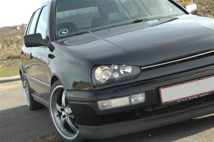 VW Golf 3  vr6 solgt - Vinterbillede billede 4