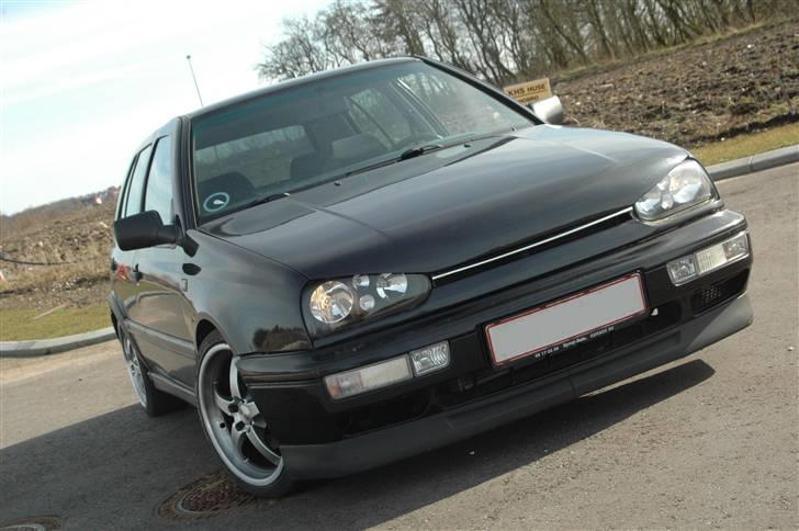 VW Golf 3  vr6 solgt - Vinterbillede billede 5