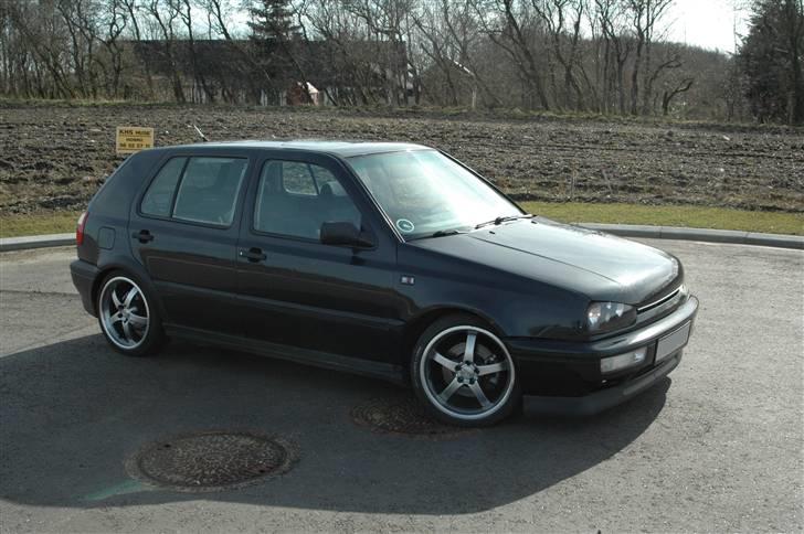 VW Golf 3  vr6 solgt - vinterbillede billede 6