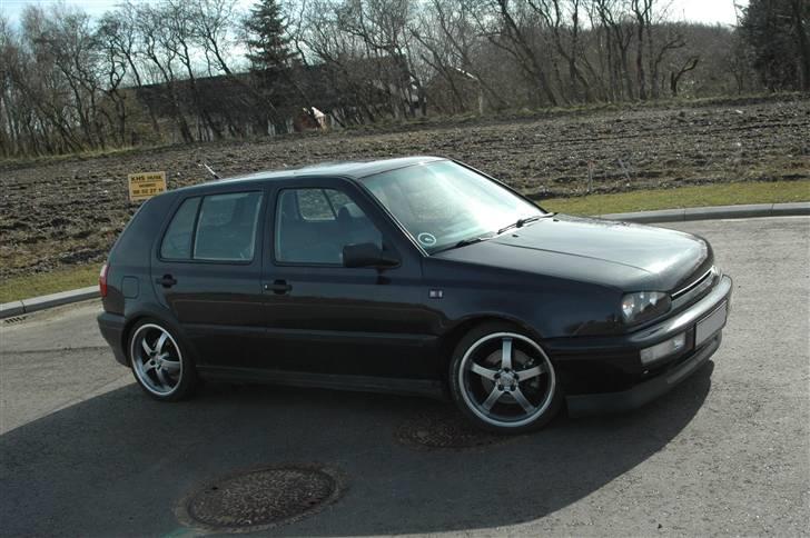 VW Golf 3  vr6 solgt - Vinterbillede billede 8