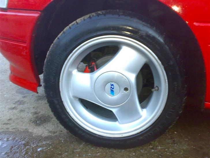 Ford Escort 1,8clx (solgt) - mine fine vinderfælge. billede 14