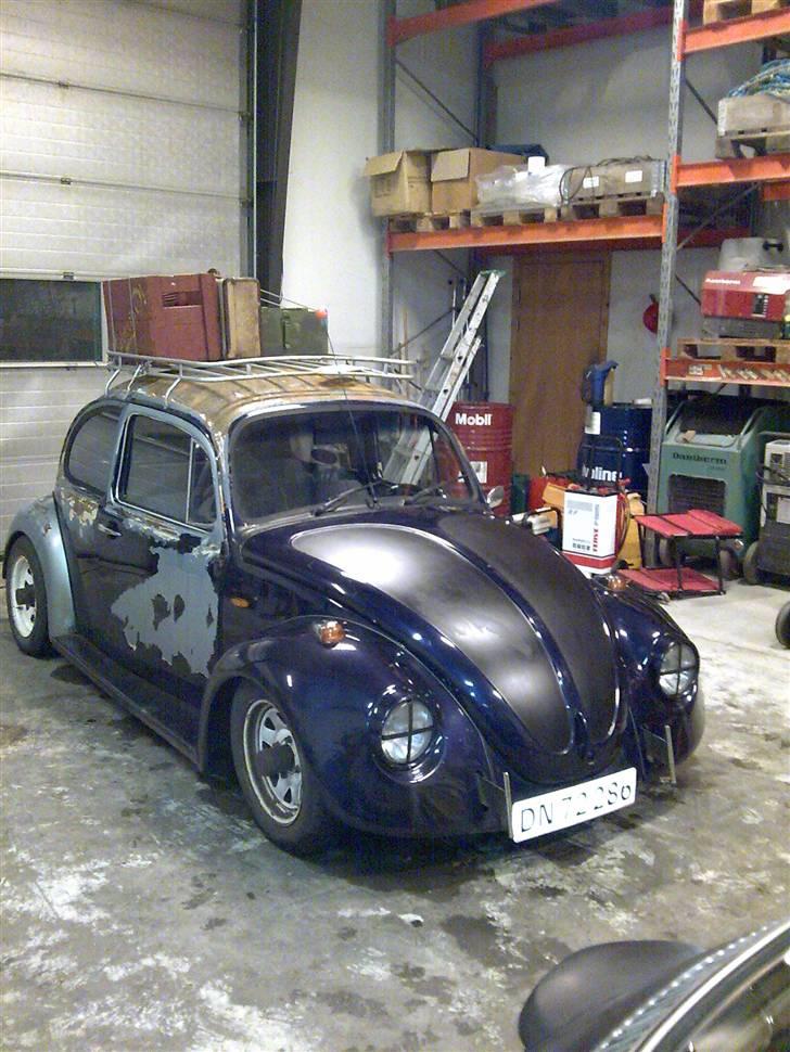 VW Bobbel Type 1 Solgt - Den ser ud som på billedet her nu.. den har ikke Porsche kittet mere..  :) billede 15