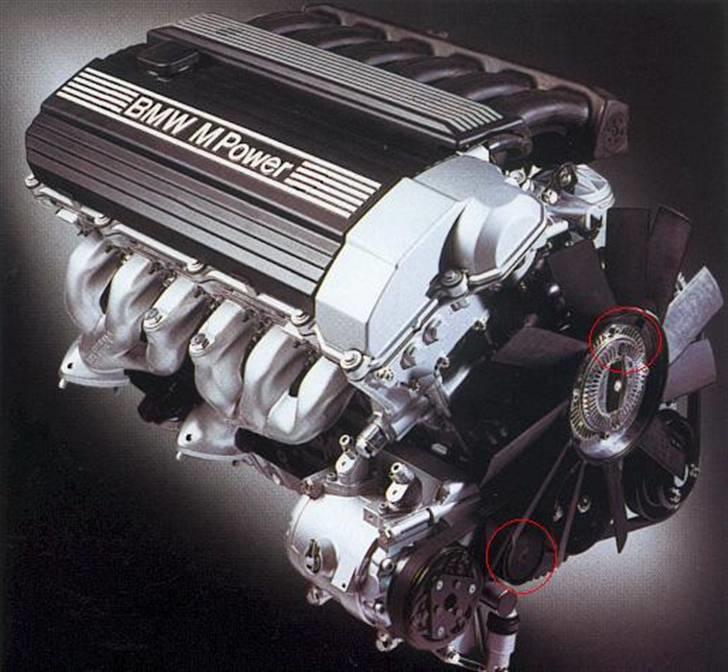 BMW 328Cab (SOLGT) - Sådan ser en M52 Motor ud, billede 18