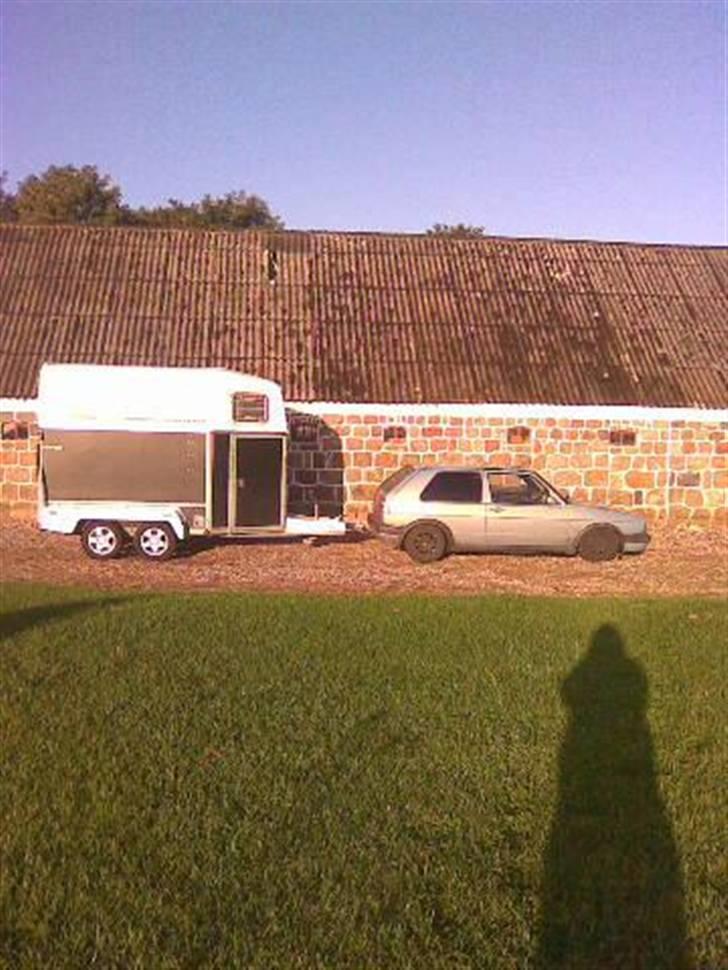 VW golf td - solgt - Ja, vi kørte også med den - og det var lovligt uden hest. billede 11