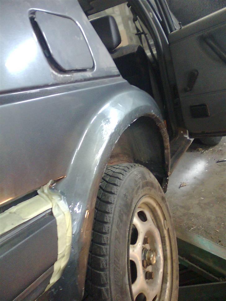 VW golf 2 solgt vinterbil - før revnovering billede 7