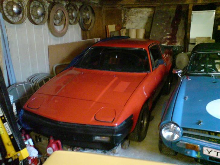Triumph TR 7 - Her er den så... næsten som ny i lakken billede 4