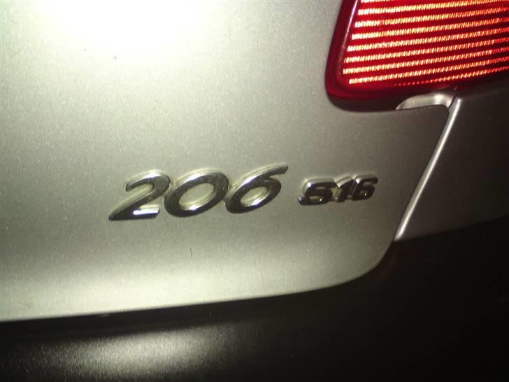 Peugeot 206 1,6 Sport billede 8