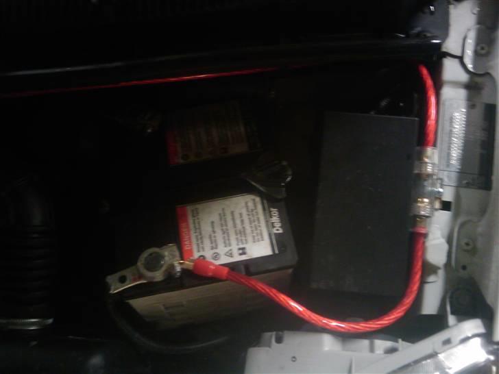 Chevrolet Leveret tilbage :-P - anlæggets strømtilslutning til batt. billede 6