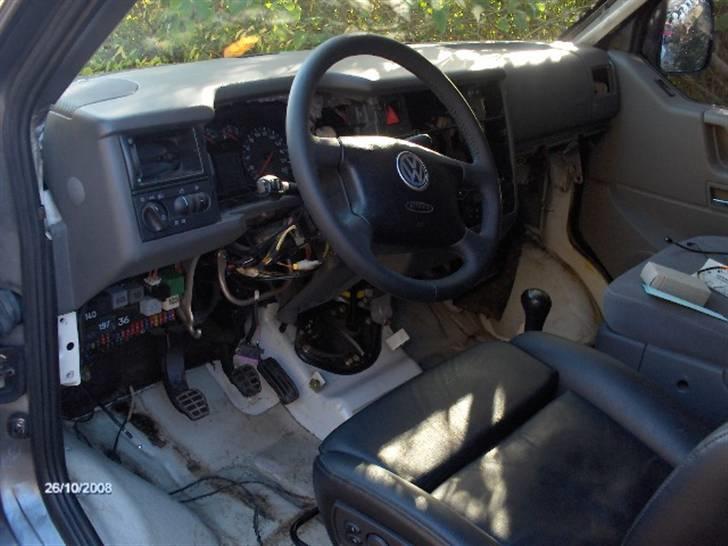 VW Transporter t4 Supervan - Nyt læder rat. så sædet ikke føler sig alene. billede 7