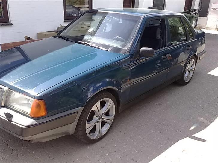 Volvo 460 DL  (SOLGT) - sådan så den ud da jeg fik den hjem. billede 1