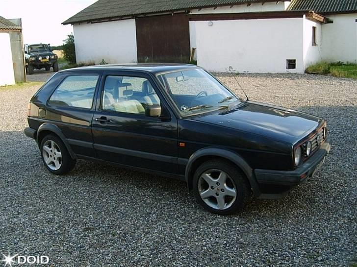 VW Golf 2 (SOLGT) - sådan så den ud da jeg købte den billede 1