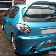 Peugeot 206 1,9 D *Solgt*