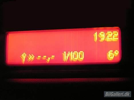 Peugeot 307 XR - Ratbetjent kørecomputer billede 8