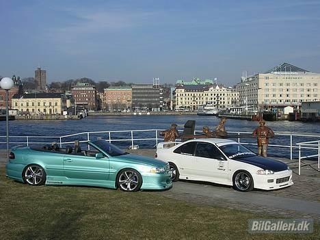Honda Civic coupe solgt - Civic Coupe vs Volvo C70 :) billede 4