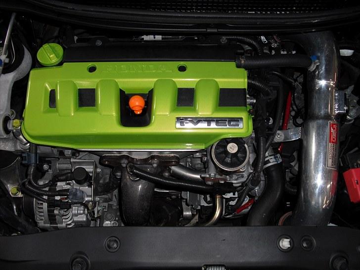 Honda Civic 1.8 Sport - Motorrum div. dele i bilens farve. INJEN ColdAir-Intake. MEGAN RACING manifold. billede 13
