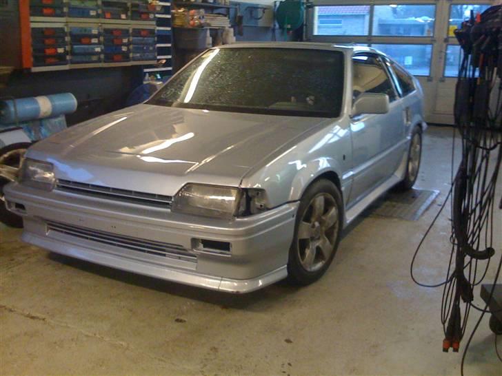 Honda crx - Endelig tilbage fra maleren  billede 11