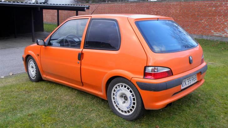 Peugeot 106 Rallye solgt - Så er den samlet igen billede 3
