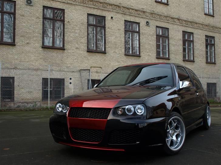 VW Golf 3 - 1.8 Candy Red billede 6