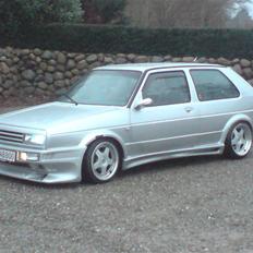 VW golf 2 total skadet