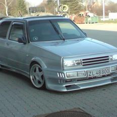 VW golf 2 total skadet