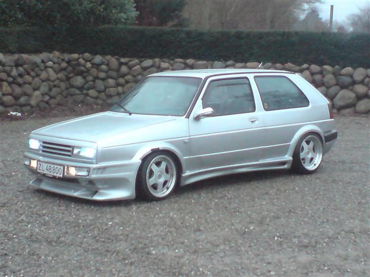 VW golf 2 total skadet billede 2