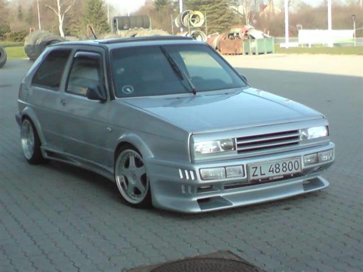 VW golf 2 total skadet billede 3