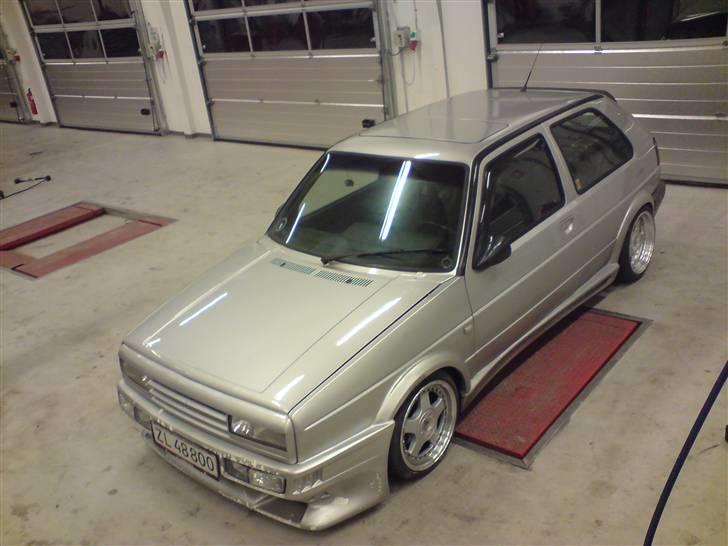 VW golf 2 total skadet billede 6