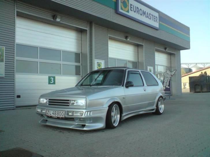 VW golf 2 total skadet billede 9