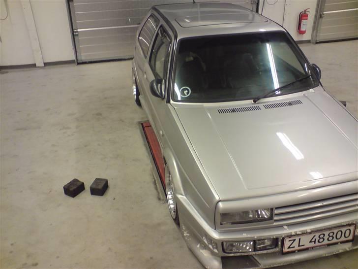 VW golf 2 total skadet billede 11