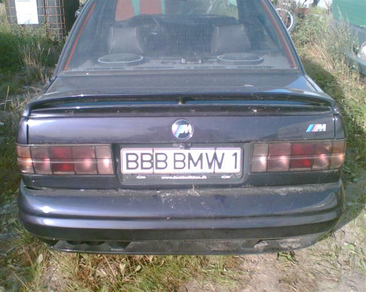 BMW E30 320 i - nummer plade lavet i tyskland billede 7